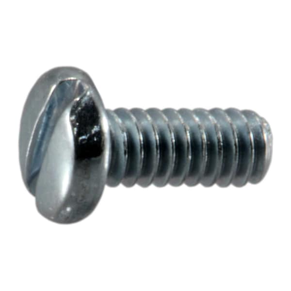 Midwest Fastener #3-48 x 1/4 in Slotted Pan Machine Screw, Zinc Plated Steel, 30 PK 930492 - main